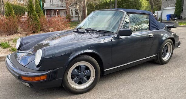 Porsche cabriolet