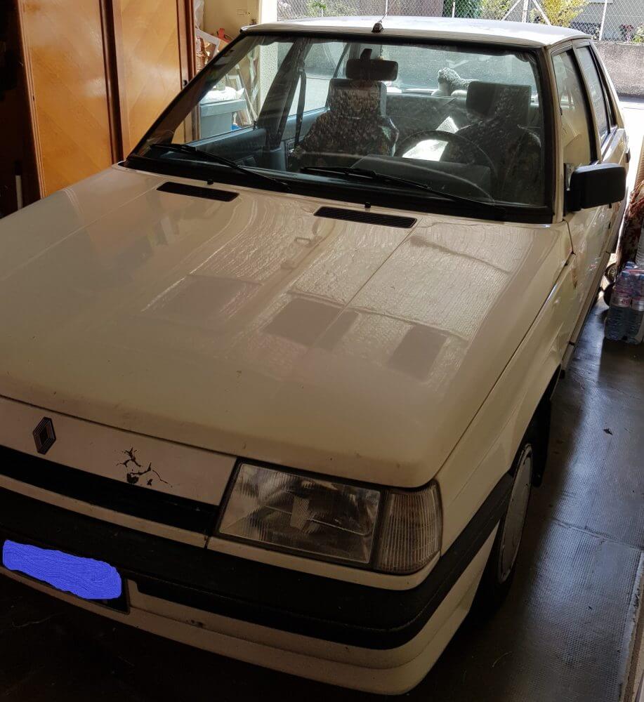 R9 GTL 1987 devant